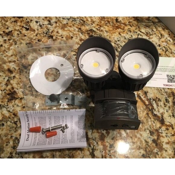 New COB LED Security Light, Motion Sensor Flood Lights Outdoor, Aluminum - Picture 1 of 2